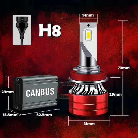 ŻARÓWKI LED H11 Xstorm V13 120W 6000K 22000 lm CANBUS Mijania 2 szt