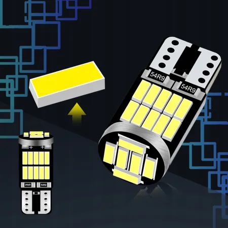 ŻARÓWKA LED W5W T10 POSTOJOWA WNĘTRZA 360°