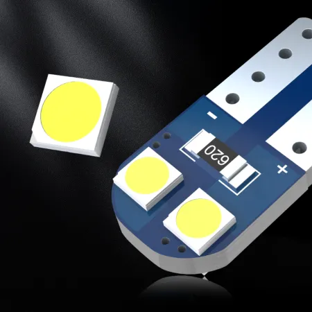 10x ŻARÓWKI LED W5W T10 POSTOJÓWKI MOCNE 4 SMD3030