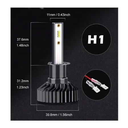 MINI ŻARÓWKI LED H1 XSTORM CPS1860 20000LM CAN IDEALNE ODCIĘCIE