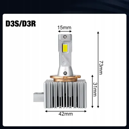 ŻARNIKI LED D3S D3R XSTORM P&P CANBUS 25000LM 70W