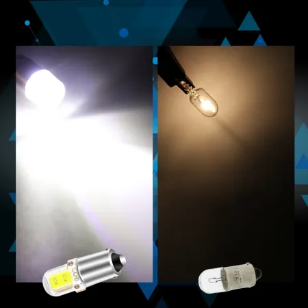 ŻARÓWKA LED T4W BA9S XSTORM 360° COB 6000K WNĘTRZE BIAŁA CZYTANIA JASNA