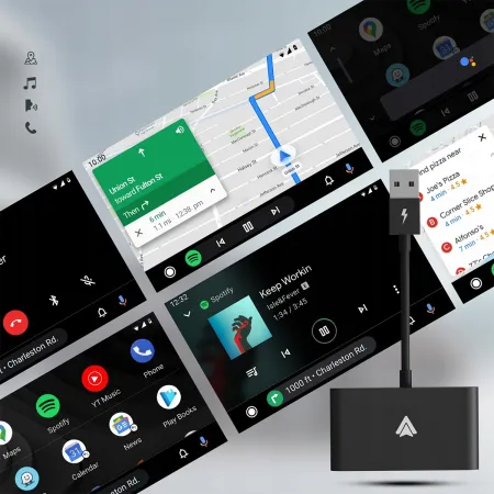 BEZPRZEWODOWY ANDROID AUTO ADAPTER XSTORM WIFI BT