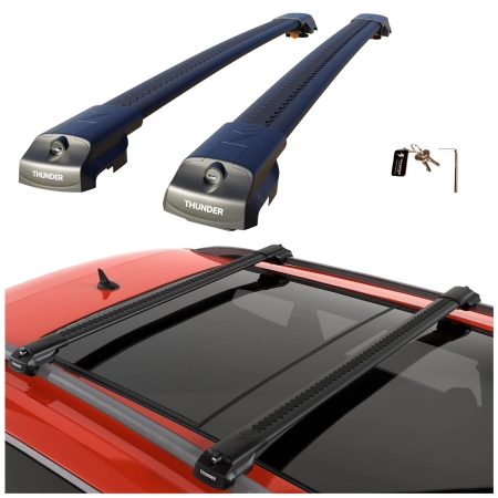 Bagażnik dachowy Thunder na relingi AUDI A4 AVANT (B7) 2005-2007