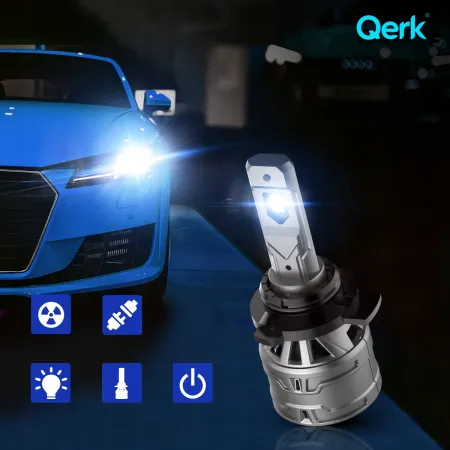 ŻARÓWKI LED HIR2 QERK E4 RETROFIT 120W 6000K MOCNE CANBUS ODCIĘCIE 9012