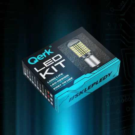 ŻARÓWKI LED P21W 2szt. Qerk B144 WSTECZNEGO COFANIA 144 Led Mocne CANBUS - ZESTAW 2 SZTUKI