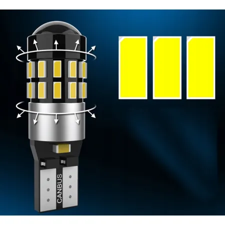 ŻARÓWKI LED W5W T10 POSTOJÓWKI CANBUS PRO 12V 24V