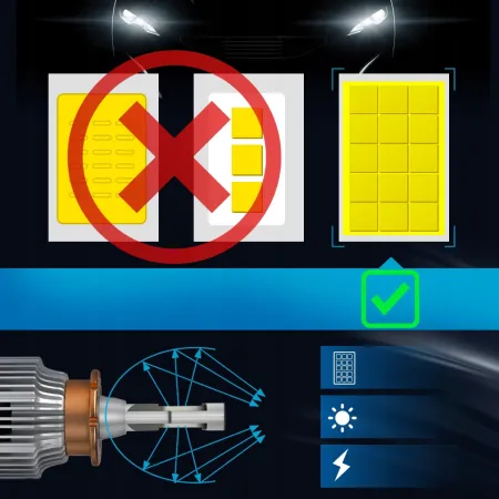 ŻARNIKI LED D2S D2R XSTORM P&P CANBUS 25000LM 70W