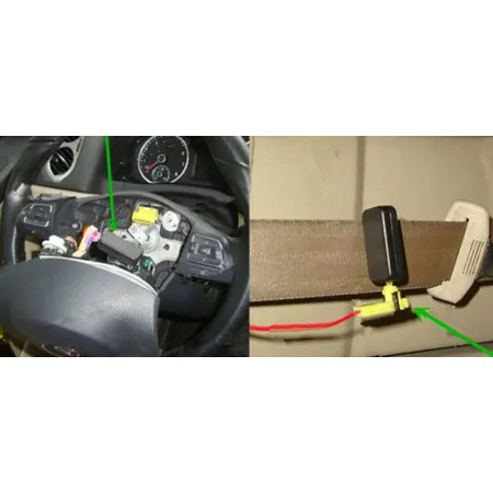 Emulator airbag SRS poduszki powietrznej i napinacza pasów