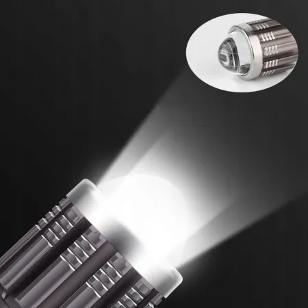 ŻARÓWKA LED BA20D MOTOCYKLOWA 6000K SOCZEWKA