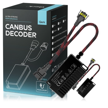 Rezystory CANBUS H11 LED Qerk LR Decoder 20W × 2 – Błąd Żarówki, Migotanie LED