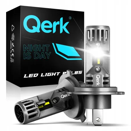 ŻARÓWKI LED H4 Qerk 1:1 CANBUS Retrofit Więcej Światła 6000 K 2 szt.