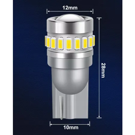 ŻARÓWKI LED W5W T10 POSTOJÓWKI MOCNE 360°
