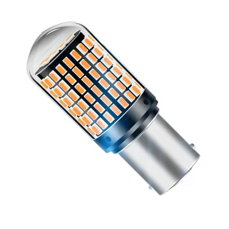 Żarówka LED P21W Qerk B144 CANBUS 144 LED Kierunkowskazy Pomarańczowe - 1 SZTUKA