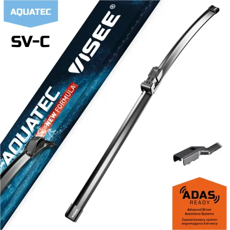 WYCIERACZKI SAMOCHODOWE PIÓRO PREMIUM przód VISEE Aquatec SV-C 800