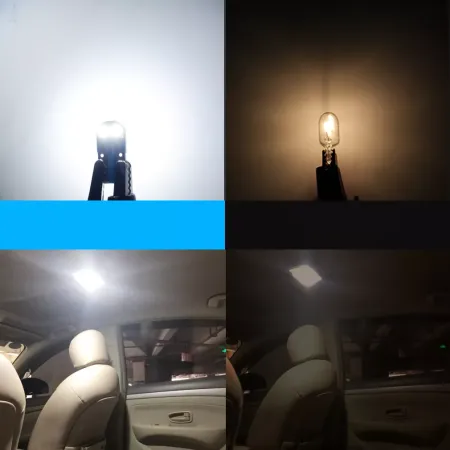 10x ŻARÓWKI LED W5W T10 POSTOJÓWKI MOCNE 4 SMD3030