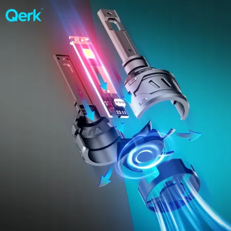 ŻARÓWKI LED QERK E4 H1 RETROFIT 120W 6000K MOCNE CANBUS ODCIĘCIE