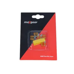 MAXGEAR BEZPIECZNIK PŁYTKOWY MINI 5A KOMPLET 5 sztuk
