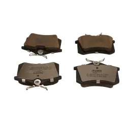 Klocki hamulcowe QUARO na tył VW Golf, Bora, Passat, Audi A3, A4, A6, Skoda Octavia (1992–2012) – GR 17,2 mm Silver Ceramic