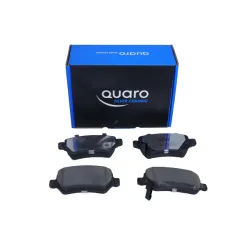 Klocki hamulcowe QUARO na tył Opel Astra G, H, Zafira – z czujnikiem zużycia, Silver Ceramic