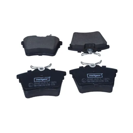 MAXGEAR KLOCKI HAMULCOWE PEUGEOT TYŁ 407 04-