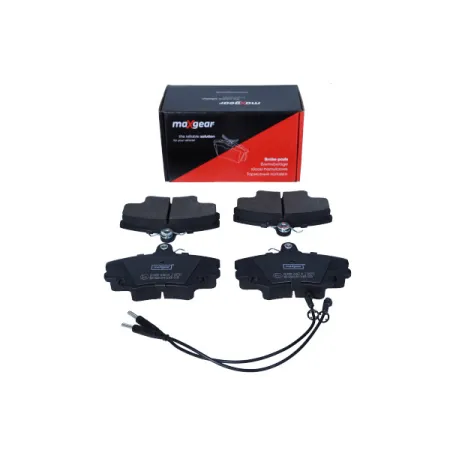 MAXGEAR KLOCKI HAMULCOWE RENAULT PRZÓD CLIO -98-/MEGANE 96-/LOGAN/SANDERO