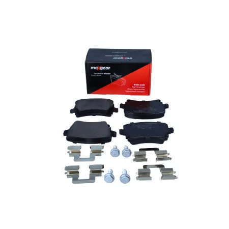 Klocki hamulcowe MAXGEAR na tył VW Golf 5, Skoda Octavia, Touran (od 2003)
