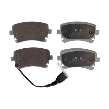 klocki hamulcowe QUARO na tył VW A4, A6, A8, T5 – 1 czujnik, numer katalogowy QP8823C, OEM 7E0698451 / 7E0698451A / 7H0698451B