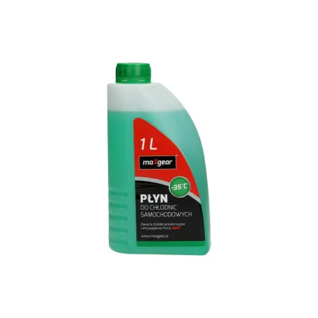 Płyn chłodniczy MAXGEAR 1L -35°C (zielony) z dodatkami BASF