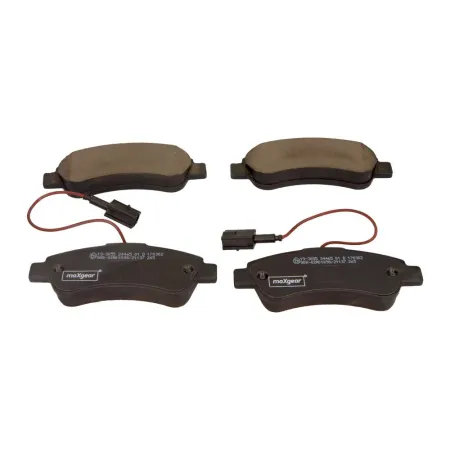 MAXGEAR KLOCKI HAMULCOWE FIAT TYŁ DUCATO 2,0-3,0 D 07- Z CZUJNIKAMI