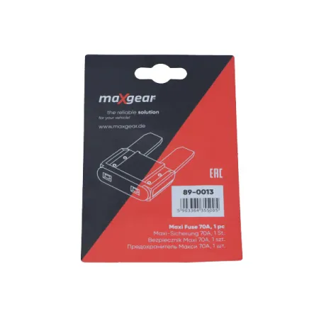 MAXGEAR BEZPIECZNIK PŁYTKOWY MAXI 70A