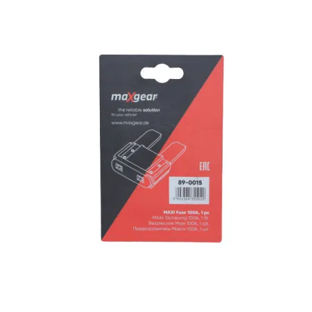 MAXGEAR BEZPIECZNIK PŁYTKOWY MAXI 100A