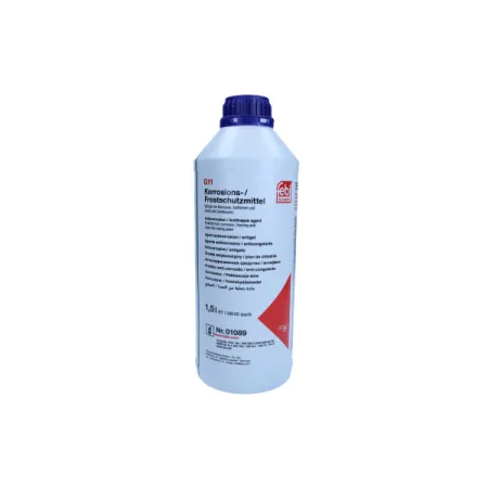 Płyn chłodniczy FEBI 1,5L G11 niebieski -40°C do VAG, BMW, OPEL