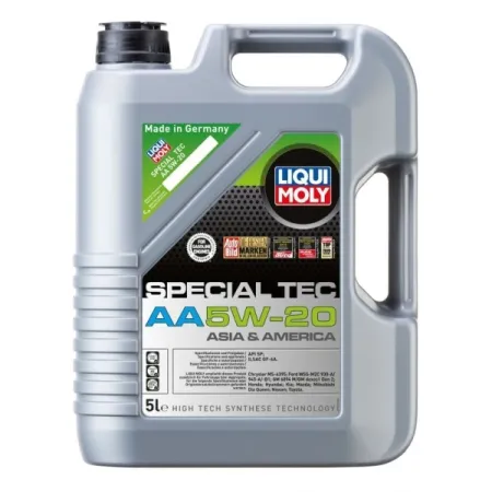 LIQUI MOLY OLEJ 5W20 5L SYNTETYCZNY SPECIAL TEC AA / GF-5 / WSS M2C 945 A / MS-6395
