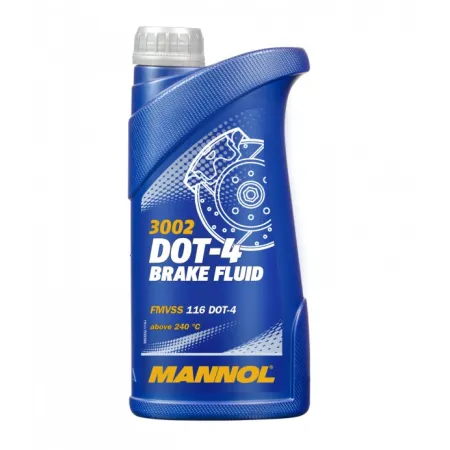 Płyn hamulcowy MANNOL DOT4 500ml - syntetyczny do motocykli