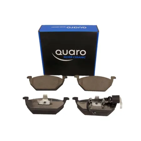 QUARO KLOCKI HAMULCOWE PRZÓD A3/BORA/GOLF4/POLO/OCTAVIA SILVER CERAMIC